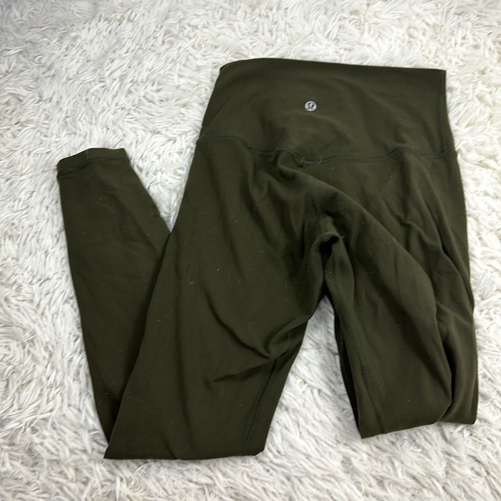 Lululemon Align Pant II *25" Dark Olive - Picture 3 of 5